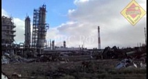 РВС Ч. 424 Демонтаж колонного аппарата К-2 АВТ-4 Газпром Нефтехим Салават 2016.10.22